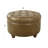 Lona Faux Leather Ottoman-991071649