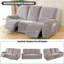 Housse pour fauteuil inclinable à coussins carrés/rectangulaires-245939409