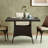 Wicker Dining Table with Desktop