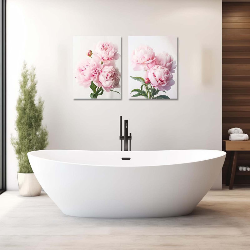 2 Piece Wrapped Canvas Print, 40 cm H x 30 cm W