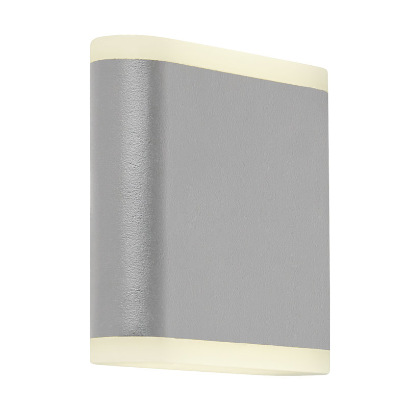 Tulsi 11cm H Integrated LED Outdoor Flush Mount, Grey