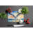 Gull Flying Low Glass Cutting Board
