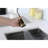 Golden Kitchen Tap With Pull-Down - Fingerprint , Single Hole Deck Mounting, 360 Rotating Water Spout, Stainless Steel Gold Faucet Pull Down Spray Feature , Mount, Turning Outlet, Fine-300832015