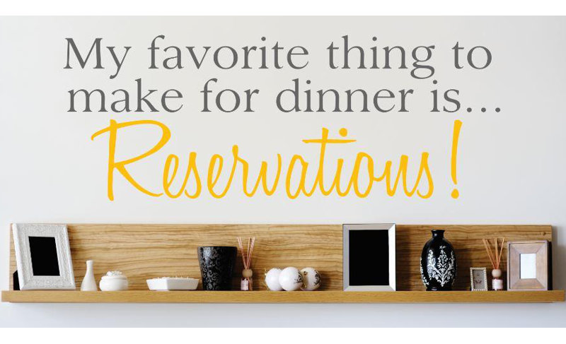 Text & Numbers Wall Decal, Yellow/Grey, 10" H x 40" W x 0.16" D