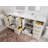 Aberdeen 84'' Double Bathroom Vanity with Quartz Top-94237936