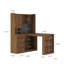 Bureau en L, bureau d'ordinateur avec tiroirs, bibliothèque, avec éclairage à DEL, bureau d'angle moderne, bureau à domicile, bureau d'écriture en L-1221156297-1221156311