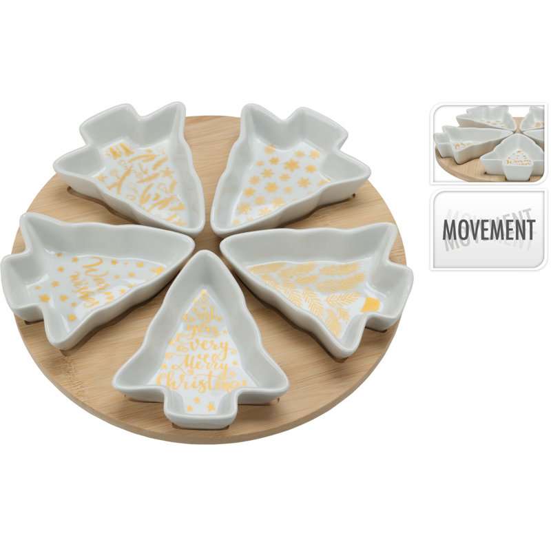 The Seasonal Aisle Wasdale Wood Serving Dish