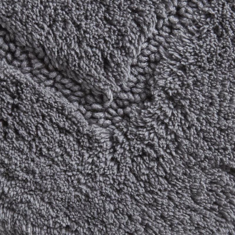 Tapis pour salle de bain 100% coton Aniek, 1 pi 9 po x 5 pi