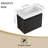 Jaiel 24 " W Wall Mounted 1 Single Vanity Bathroom Vanity With Resin Top-1226320792