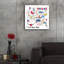  «Texas» par Farida Zaman, art mural en verre acrylique, 24 po x 24 po-1007995839