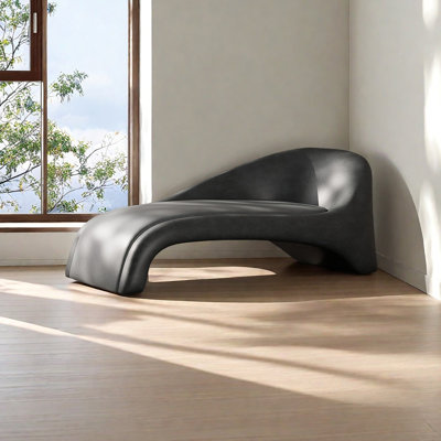 Modern Style Accent Recliner Chair faux leather