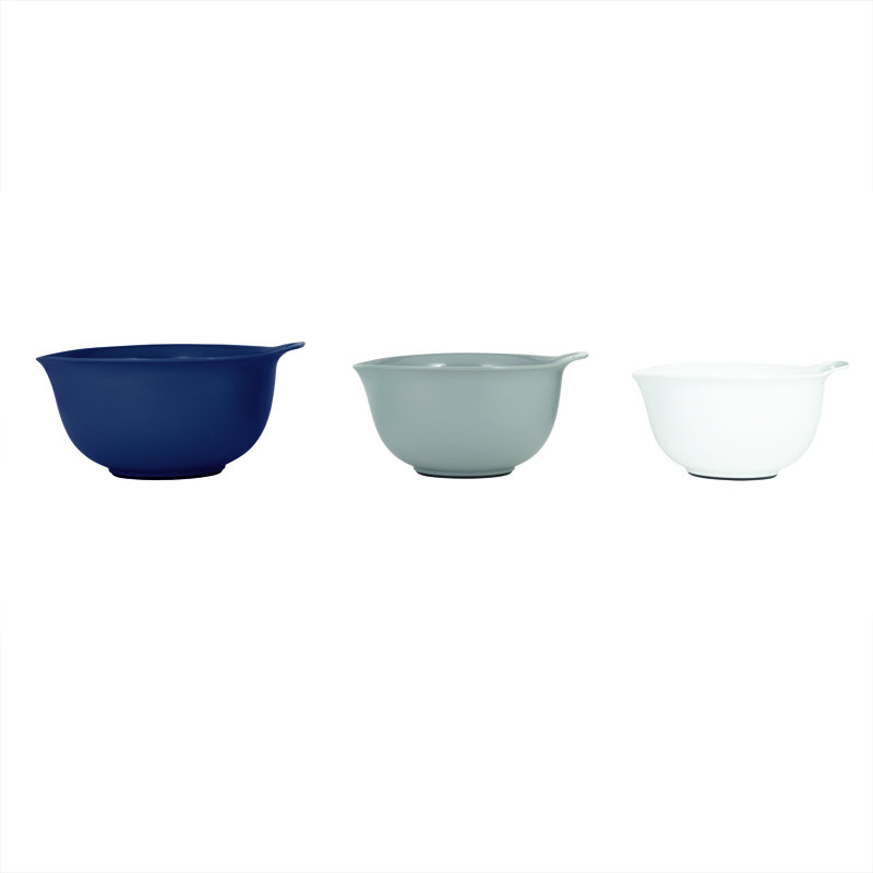 KitchenAid® Universal 3-Piece Nesting Mixing Bowls, Ink Blue