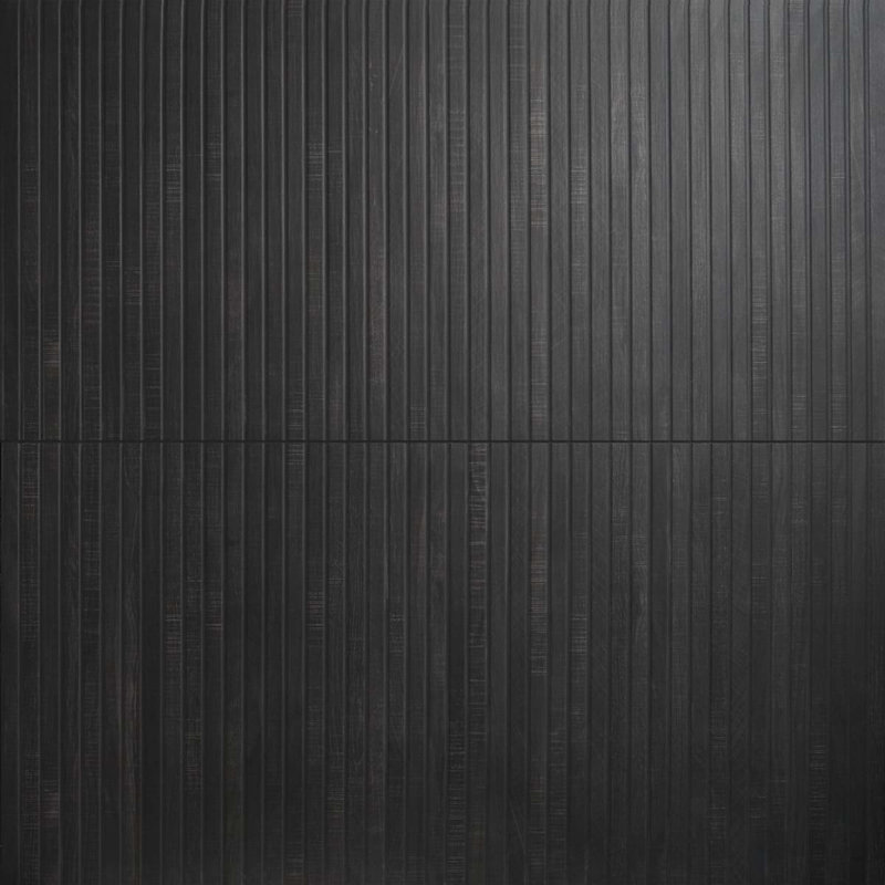 Kenridge Ribbon 24X48 Matte Porcelain Tile, Black