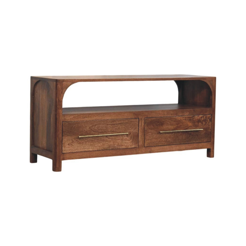 Angeville 110cm Solid Wood Console Table