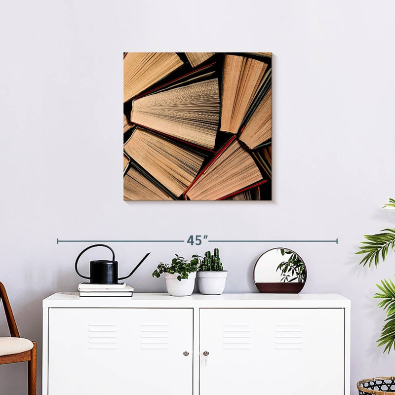 Collection de livres Kerner, H 24 po x l 24 po
