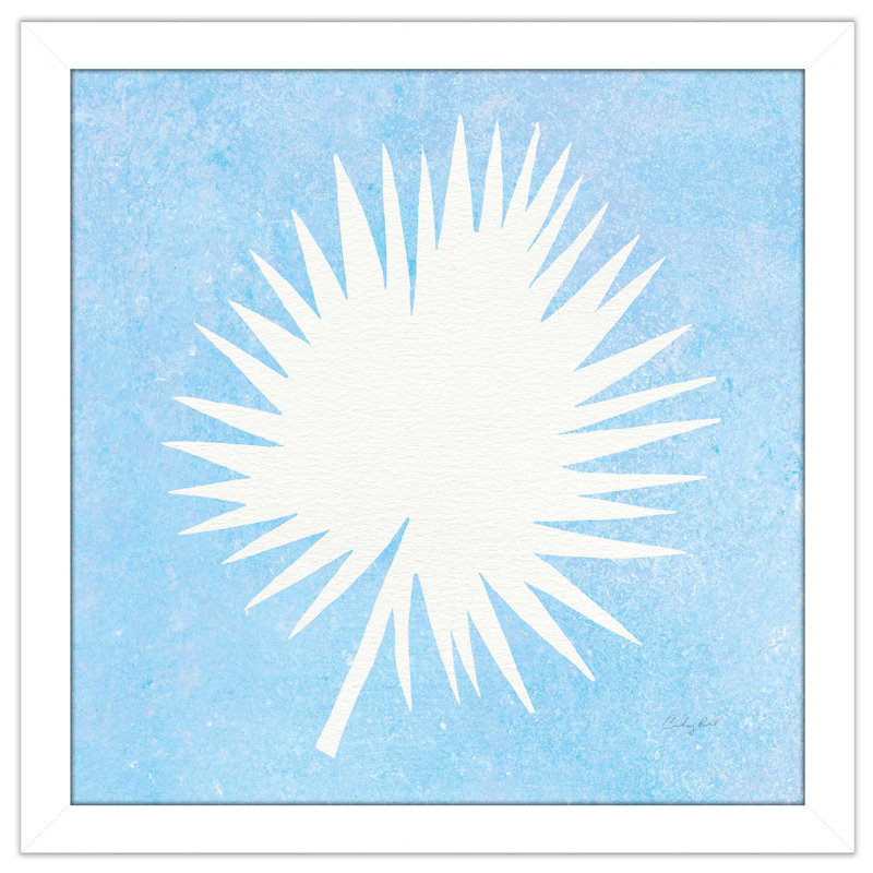 « tropical fun palms silhouette iii », reproduction de peinture à l’aquarelle sur toile, H 21,5 po x l 21,5 po x P 0,75 po