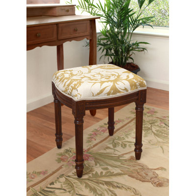 Camic Solid Wood Accent Stool