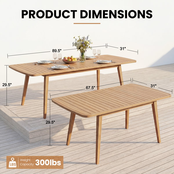 Dimensions du produit