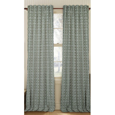 Aesthetic Cotton Blend Semi Sheer Curtain
