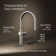 Kohler Crue Single Handle Pull Down Kitchen Faucet with Three-Function Pull Down Sprayer