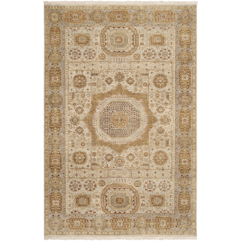 Cambridge Wool Oriental Area Rug, Rectangle 5'6" x 8'6"