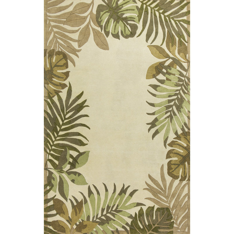 Vredenburgh Hand Tufted Wool Indoor Rug, Rectangle 3'3" x 5'3"