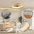 20in Low Profile Wooden Ceiling Fan with Light and Remote Control/App, Dimmable LED Timing