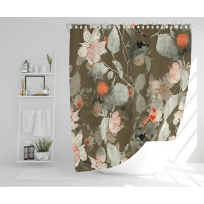 Windermere Polyester Shower Curtain Set