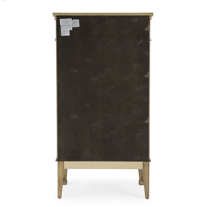 Chubbuck Armoire Desk, Antique Beige