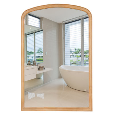 Chadwood Solid Wood Arch Mirror