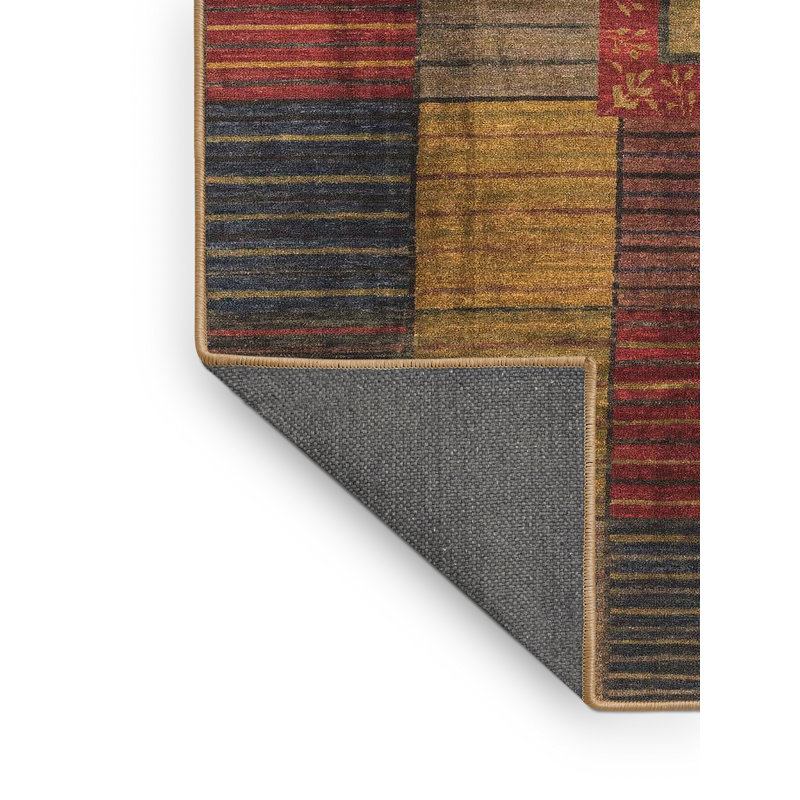 Abstract Indoor Rug, Rectangle 6' x 9'