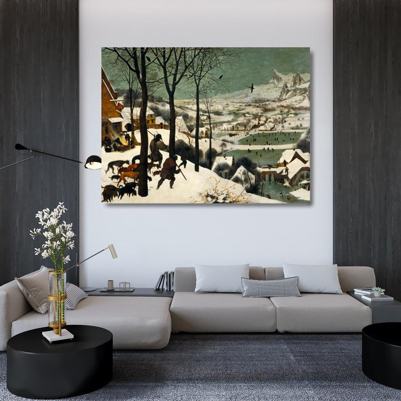 Chasseurs d'hiver dans la neige HAD-7124