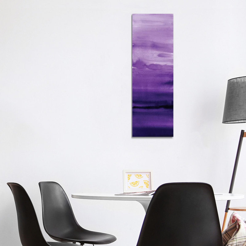 Purple Blend by Allie Corbin - Wrapped Canvas Panoramic Gallery-Wrapped Canvas Giclée, 121.92 cm H x 40.64 cm W