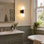 Sharissa 2-Light Black Armed Sconce