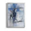 Reflections in Indigo - Peinture sur toile encadrée-460480697-460480699