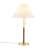 Two Tone Pull-Chain Table Lamp