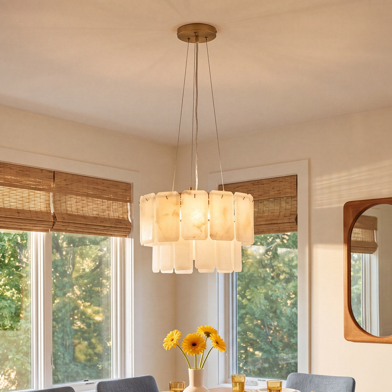 Sarem 2 - Light Dimmable Tiered Chandelier