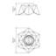 Physalis 1 - Light Flush Mount-1779471948-1779471945