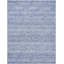 Regalado Striped Area Rug in Blue-1820657206
