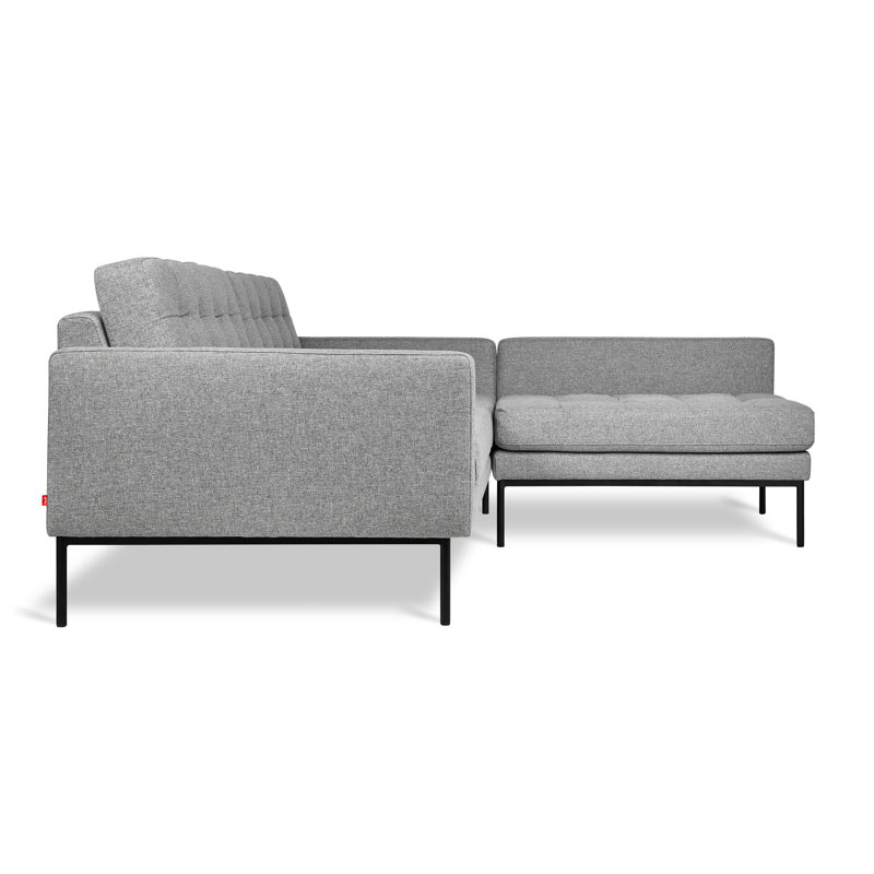 Towne Bi-Sectional, Parliament Stone Performance Twill