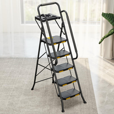 5 Step Ladder with Tool Platform