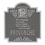 Emerson 2-Line Wall Address Plaque