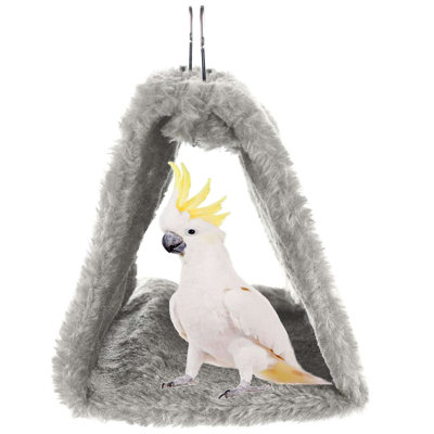 Maison de nid d'oiseaux d'hiver en peluche