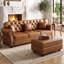 Ensemble de salon 3 pièces Mid-Century Chesterfield-130900663