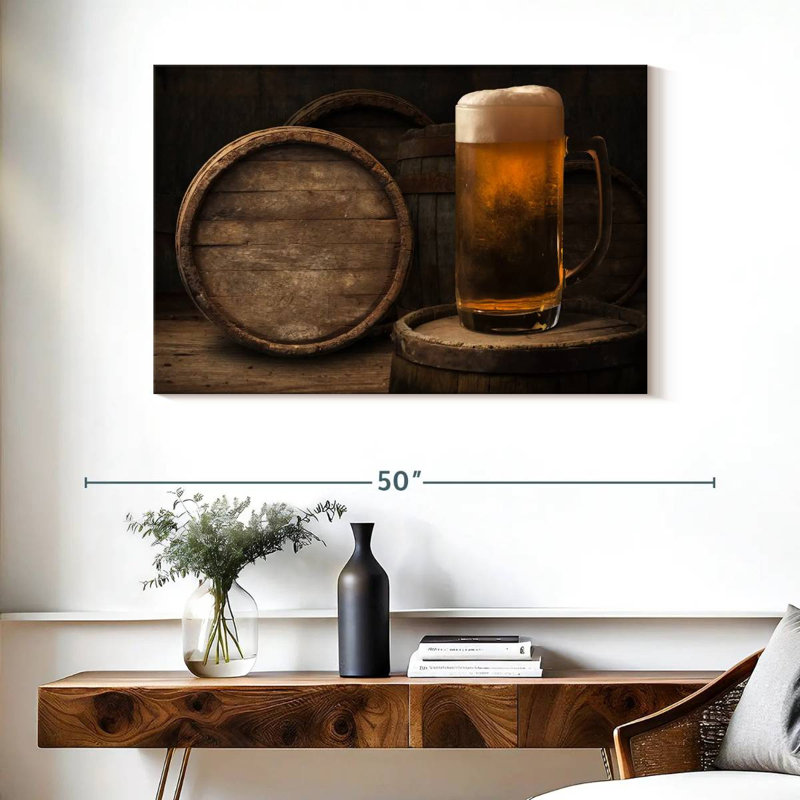 Yarlin Draft Beer Glass, 26" H x 39" W