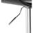 360 Swivel Contemporary Black With Padded Seat, Oval Shape, Artsy Style, And Hydraulic Lifting Function For Dining Swivel, 33 - 42 Inches Height Adjustment, Ergonomic Design