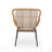 Mccaskill Outdoor Wicker Club Chairs With Cushions, Set Of 2, For Patio And Backyard Relaxation-1325974450