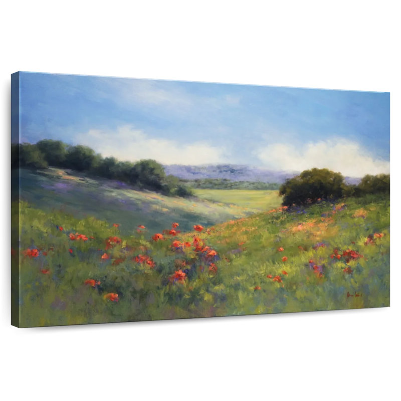 Poppies With A View