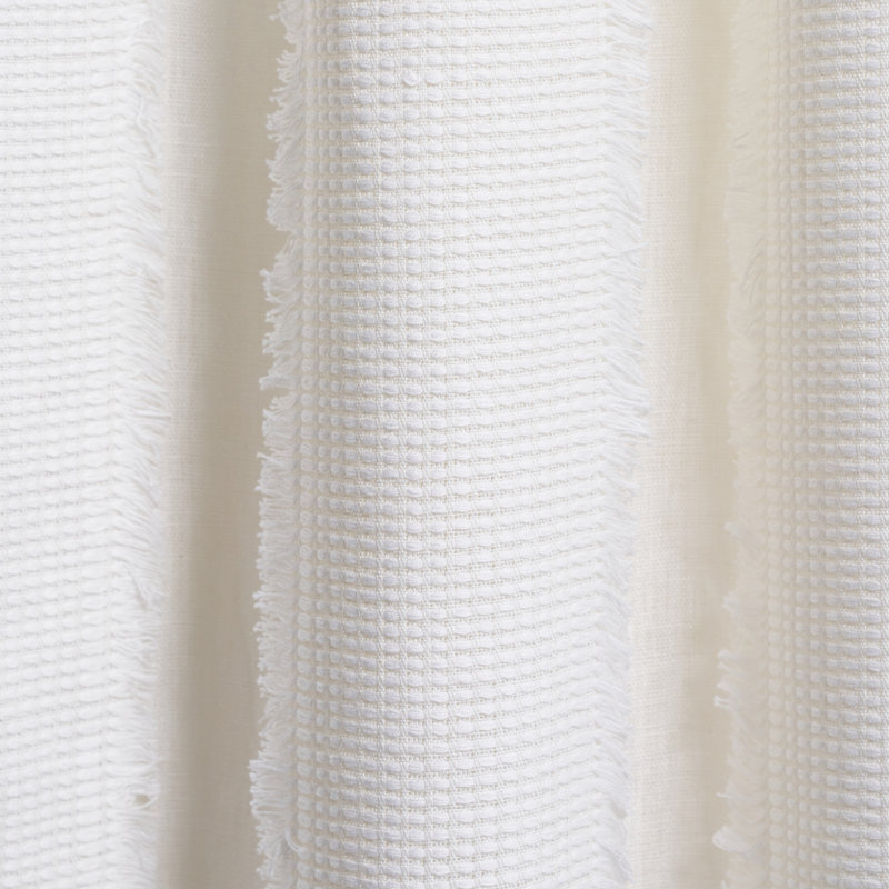 Tulum Casement Fabric, Ivory