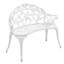 Shatley Metal Rose Garden Bench-518796820